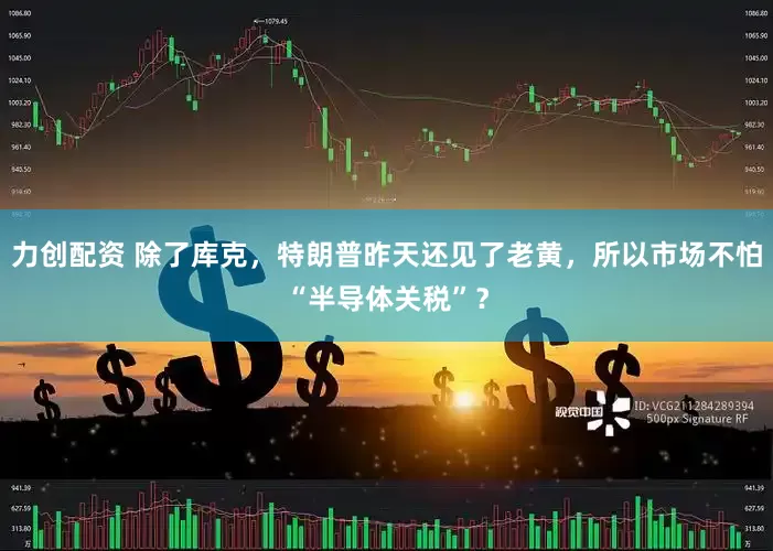 力创配资 除了库克，特朗普昨天还见了老黄，所以市场不怕“半导体关税”？