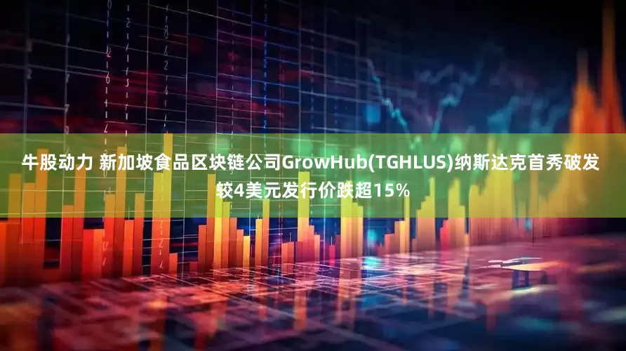 牛股动力 新加坡食品区块链公司GrowHub(TGHLUS)纳斯达克首秀破发 较4美元发行价跌超15%